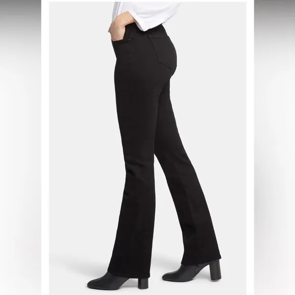 NYDJ New Womens Size 4 Barbara Lift Tuck Technology Bootcut Jeans in Black