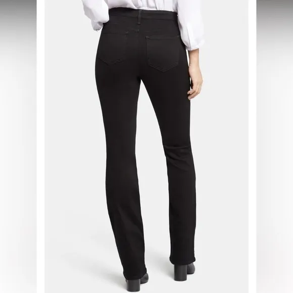 NYDJ New Womens Size 4 Barbara Lift Tuck Technology Bootcut Jeans in Black