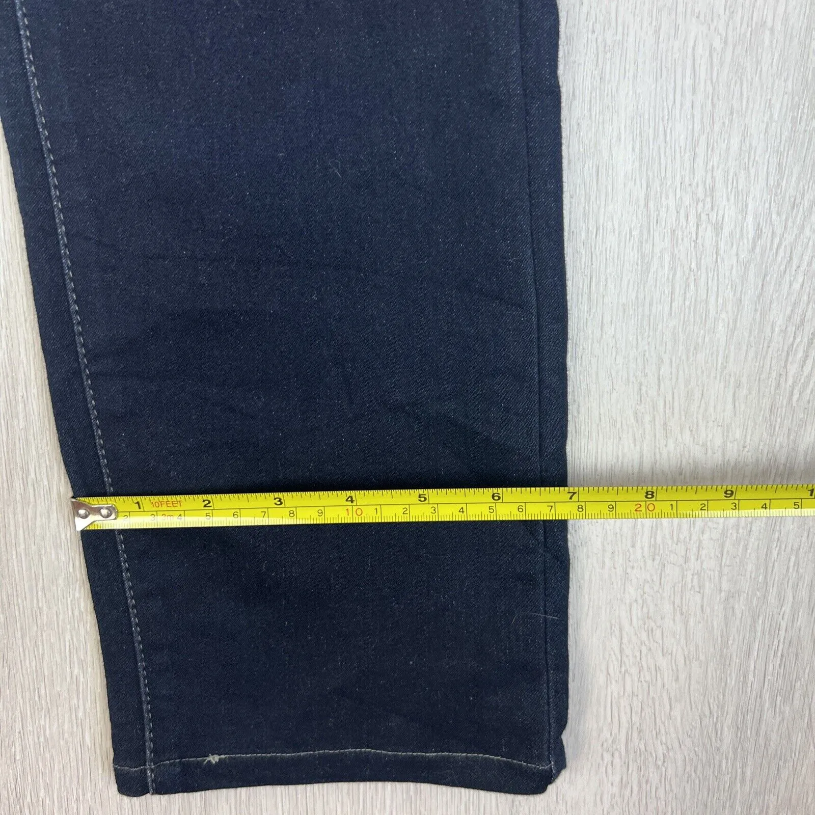 NYDJ Womens Blue Skinny Stretch Jeans Size 12 USA