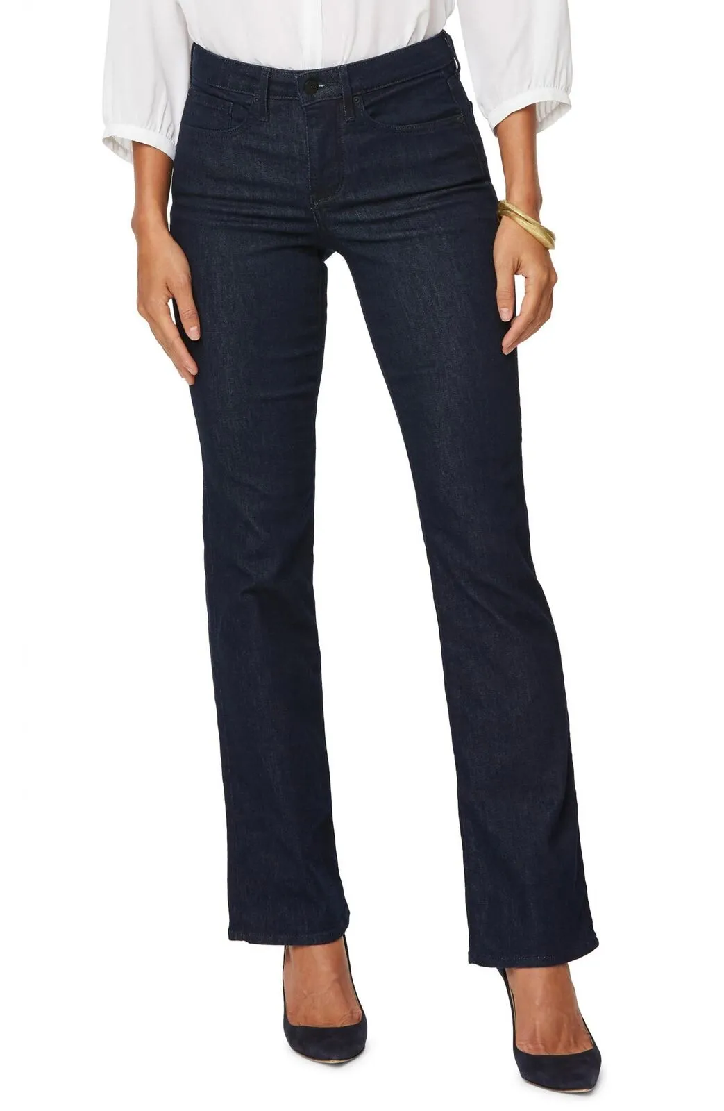 NYDJ Womens Petite Barbara Bootcut Jeans PPRIBB8516