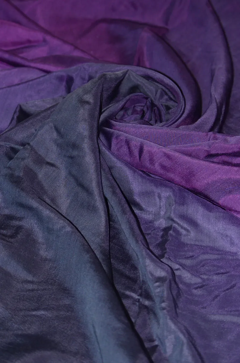 Ombre Shaded Soft Modal Muslin Mul Silk Saree