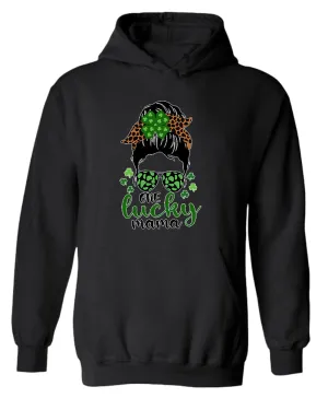 One Lucky mama hoodie women st patrick's day hoodie