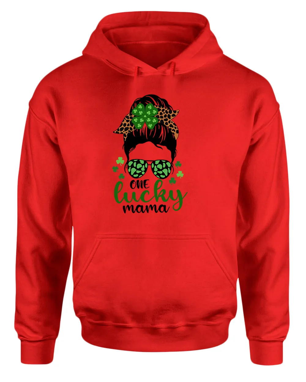 One Lucky mama hoodie women st patrick's day hoodie