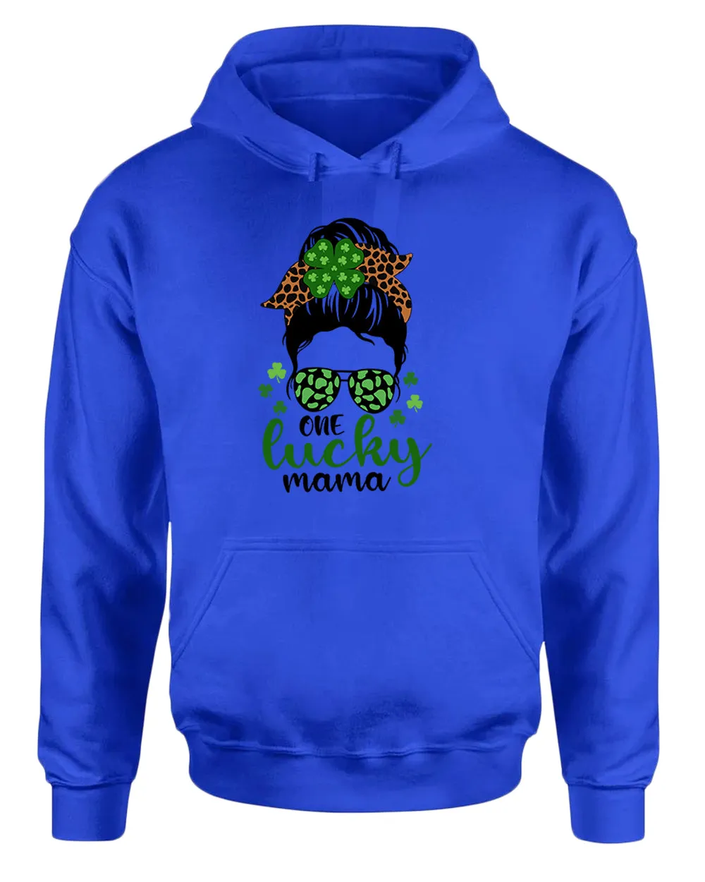 One Lucky mama hoodie women st patrick's day hoodie