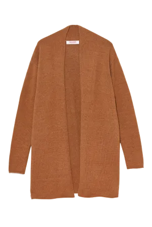 Open Cardigan in Vicuna