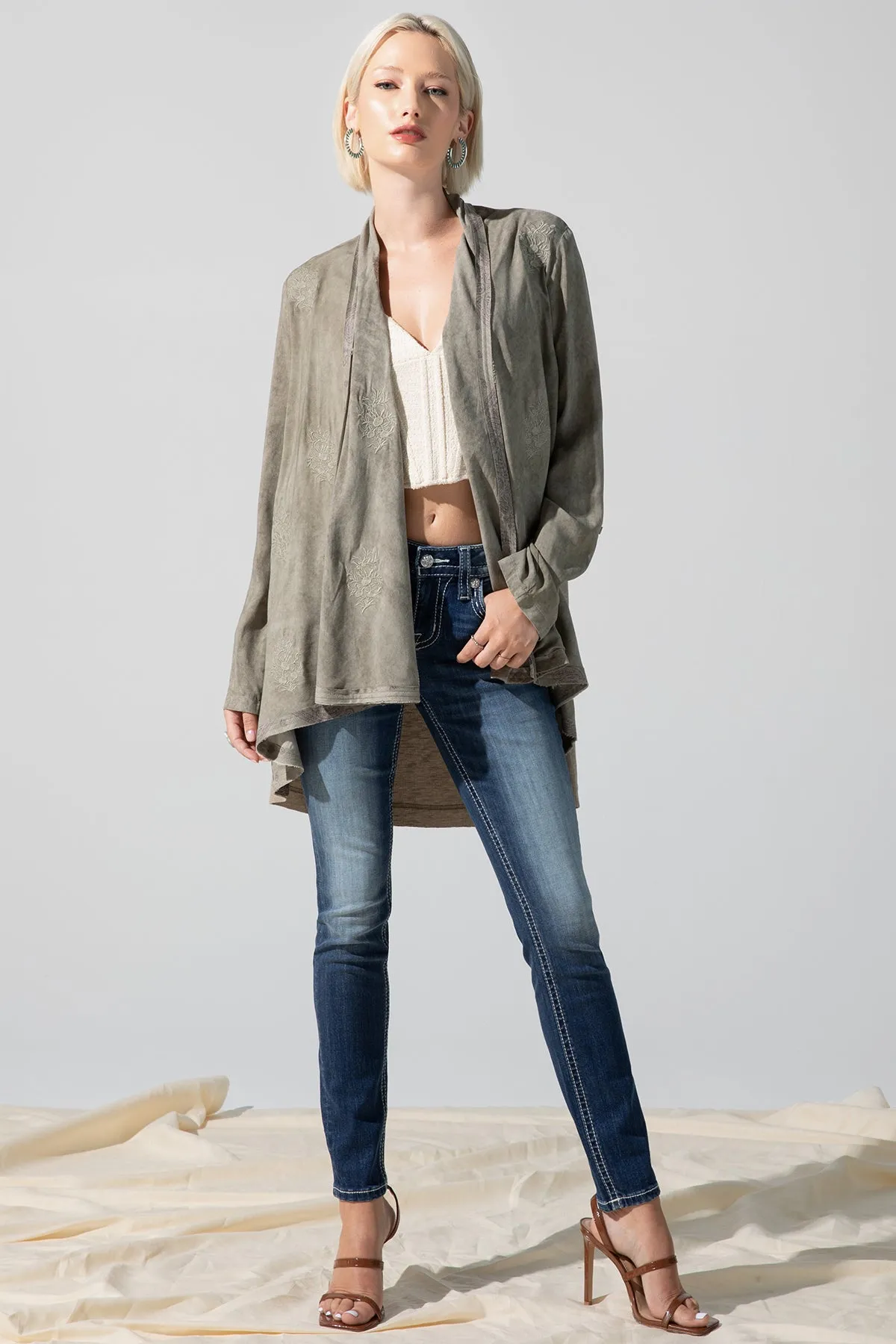 Open Drape Cardigan
