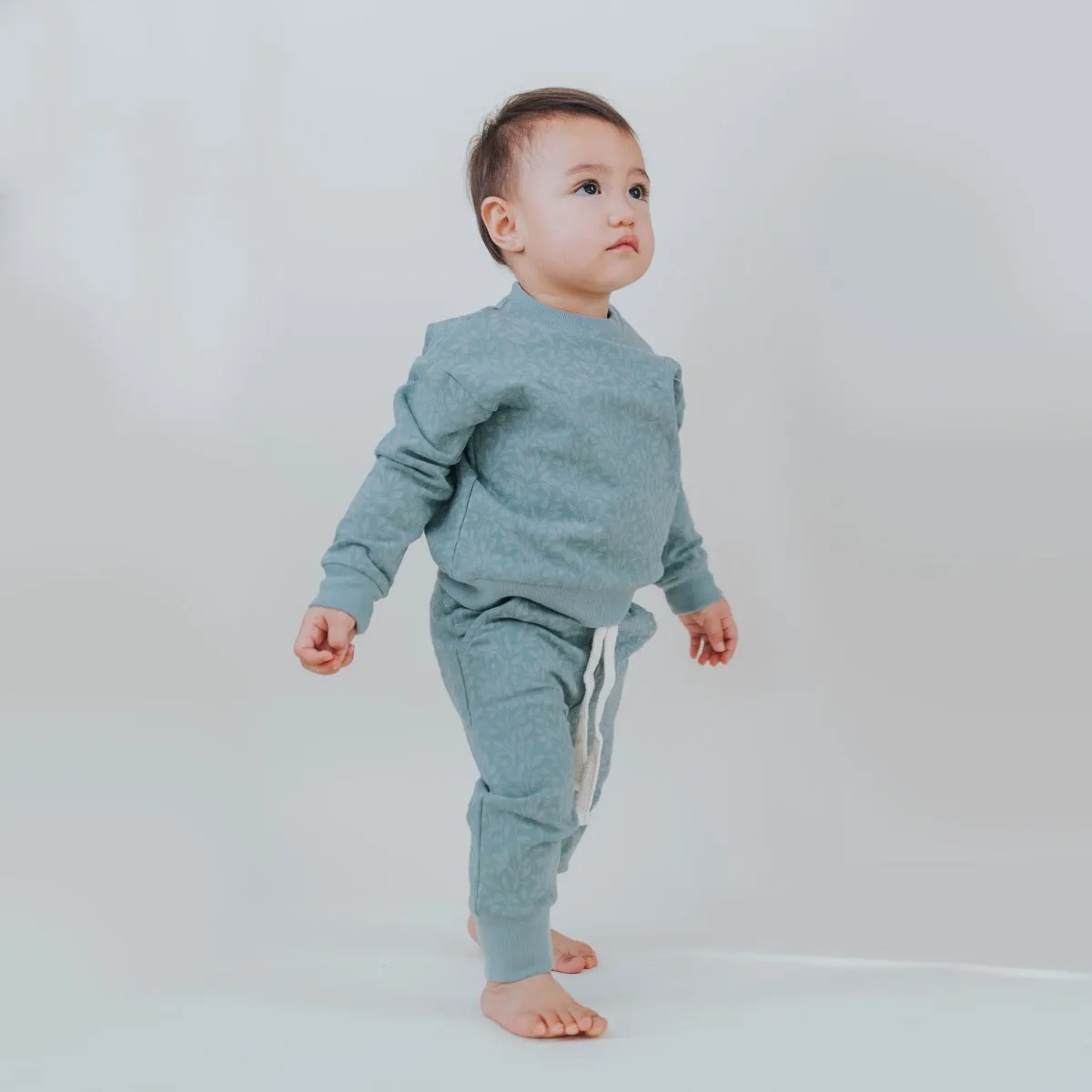 Organic Track Pants - Sage Vines