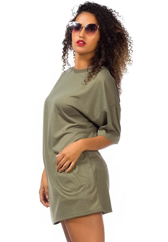 Over Sized Varsity Graphic Tee Top