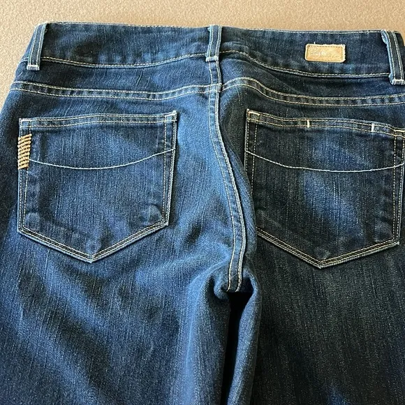 Paige Premium Denim Hidden Hills Bootcut Flare Jeans blue denim -size 30