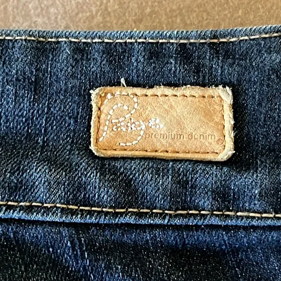 Paige Premium Denim Hidden Hills Bootcut Flare Jeans blue denim -size 30