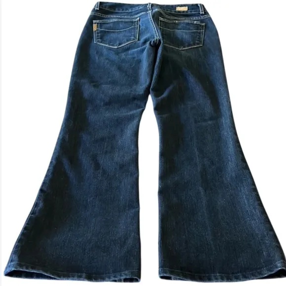 Paige Premium Denim Hidden Hills Bootcut Flare Jeans blue denim -size 30