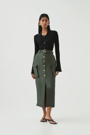 Paloma Utility Midi Skirt