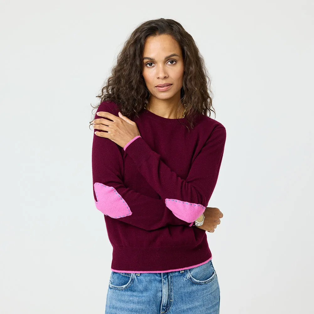 Patchwork Cashmere Sweater