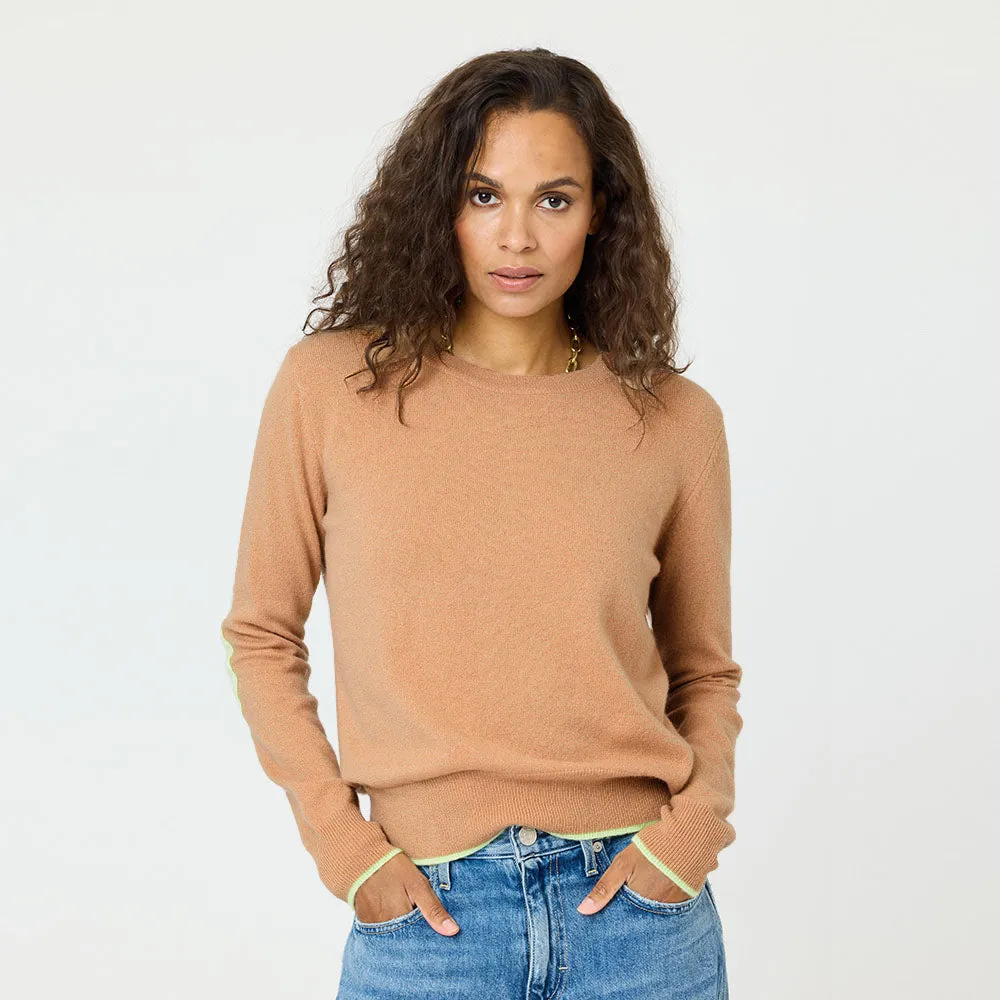 Patchwork Cashmere Sweater