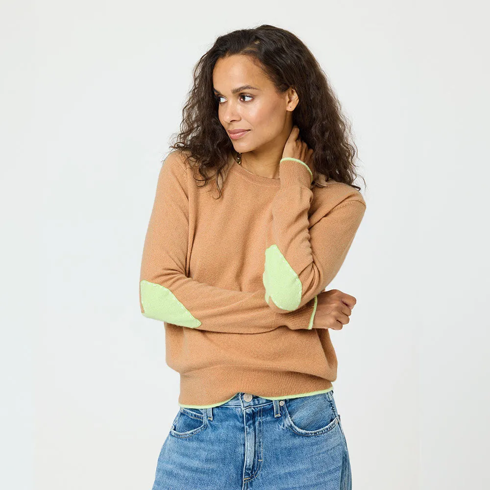 Patchwork Cashmere Sweater