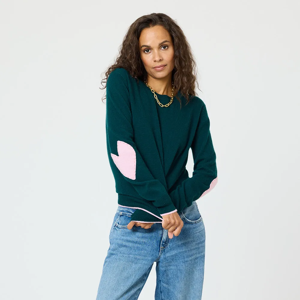 Patchwork Cashmere Sweater