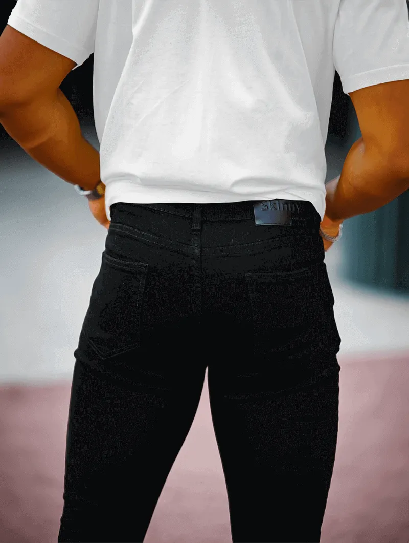 Paul – Classic Black Denim Jeans for Men