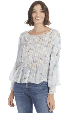 Paulette Top (Water Petals)