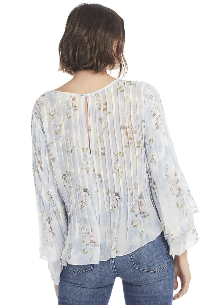Paulette Top (Water Petals)
