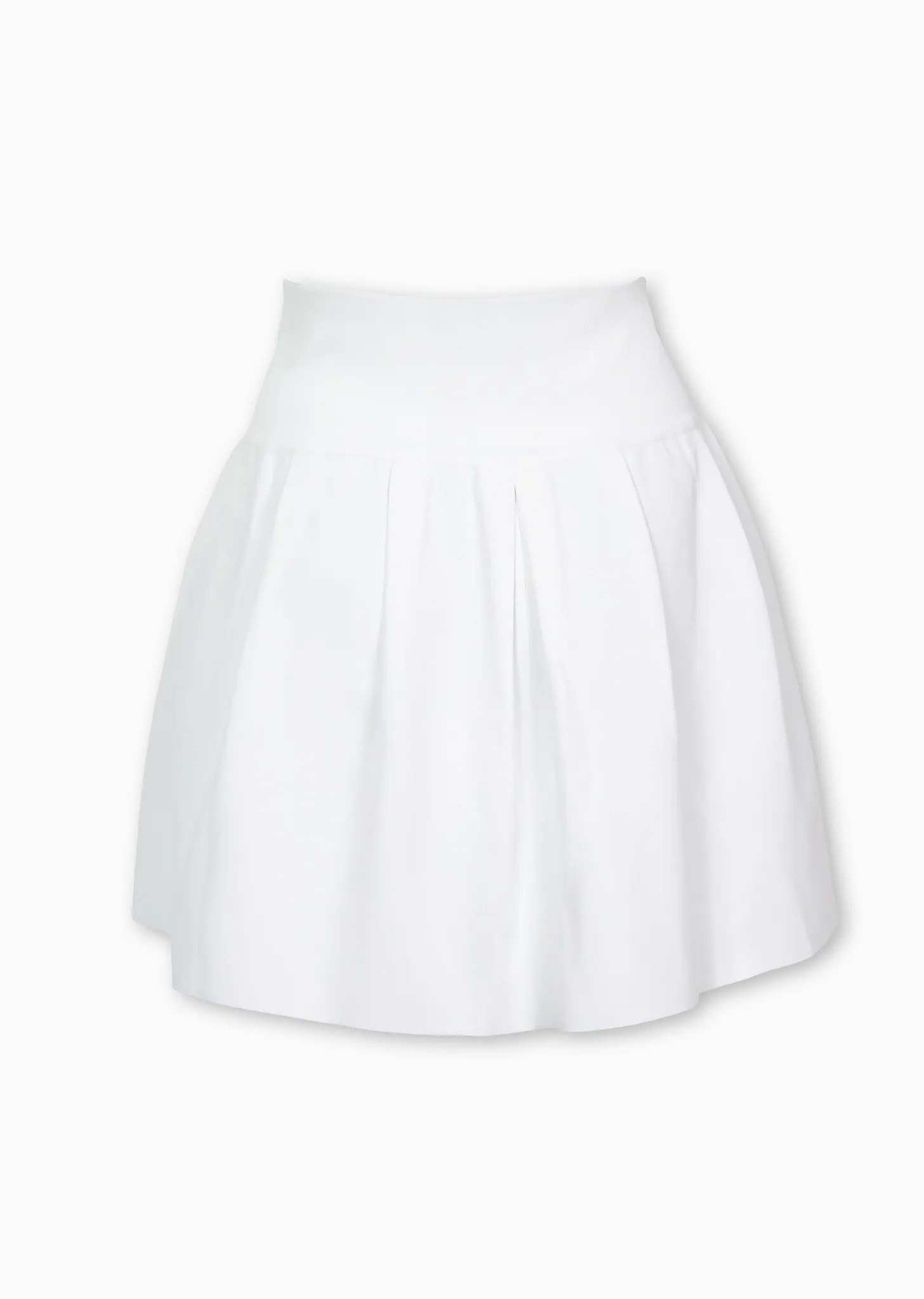 Penelope - Knit, Pleated Yoke Skirt