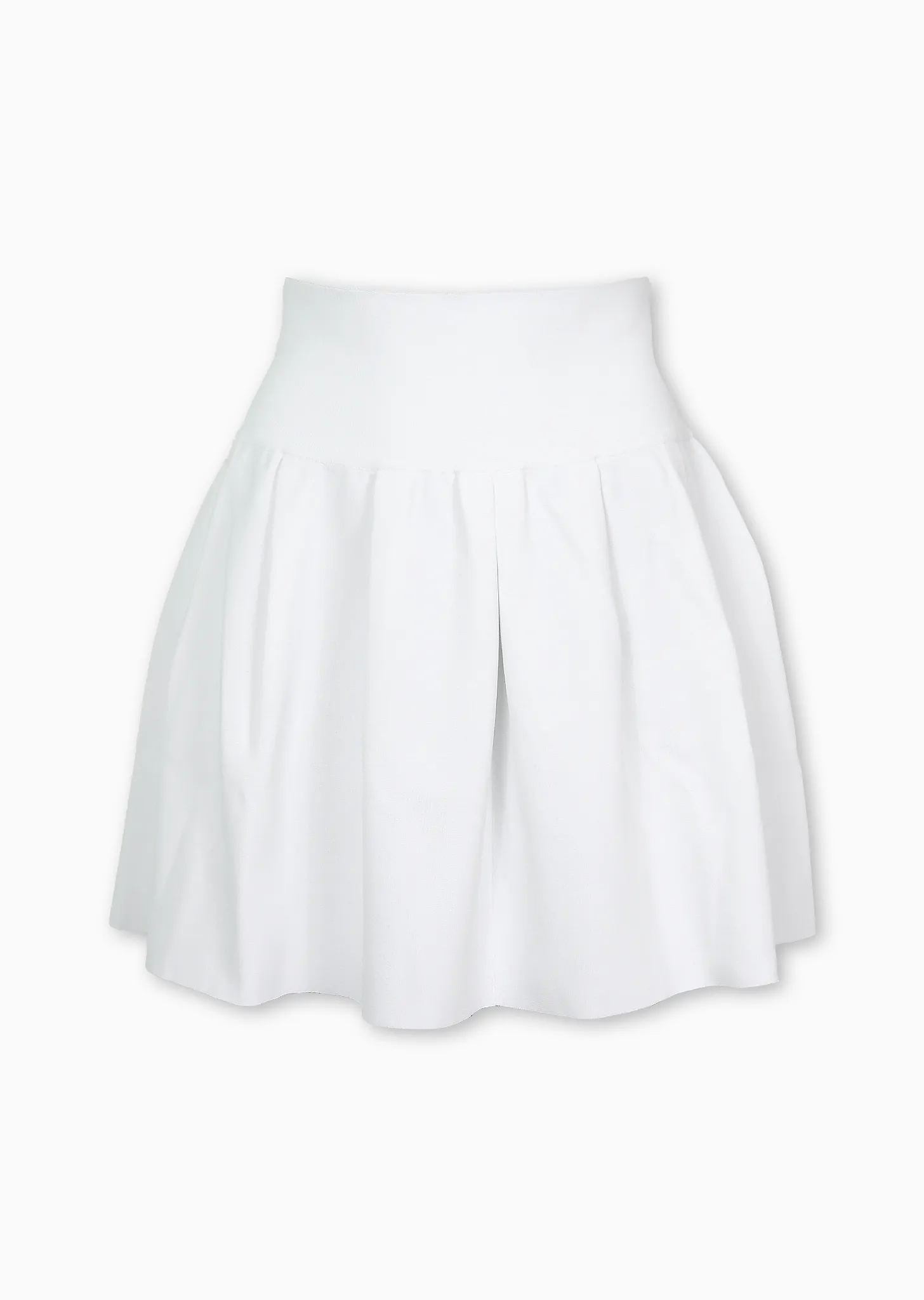 Penelope - Knit, Pleated Yoke Skirt