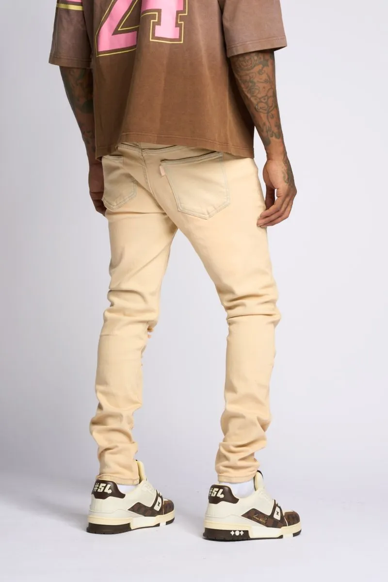 PHEELINGS AMBITION SKINNY DENIM (Light Blue Cream)