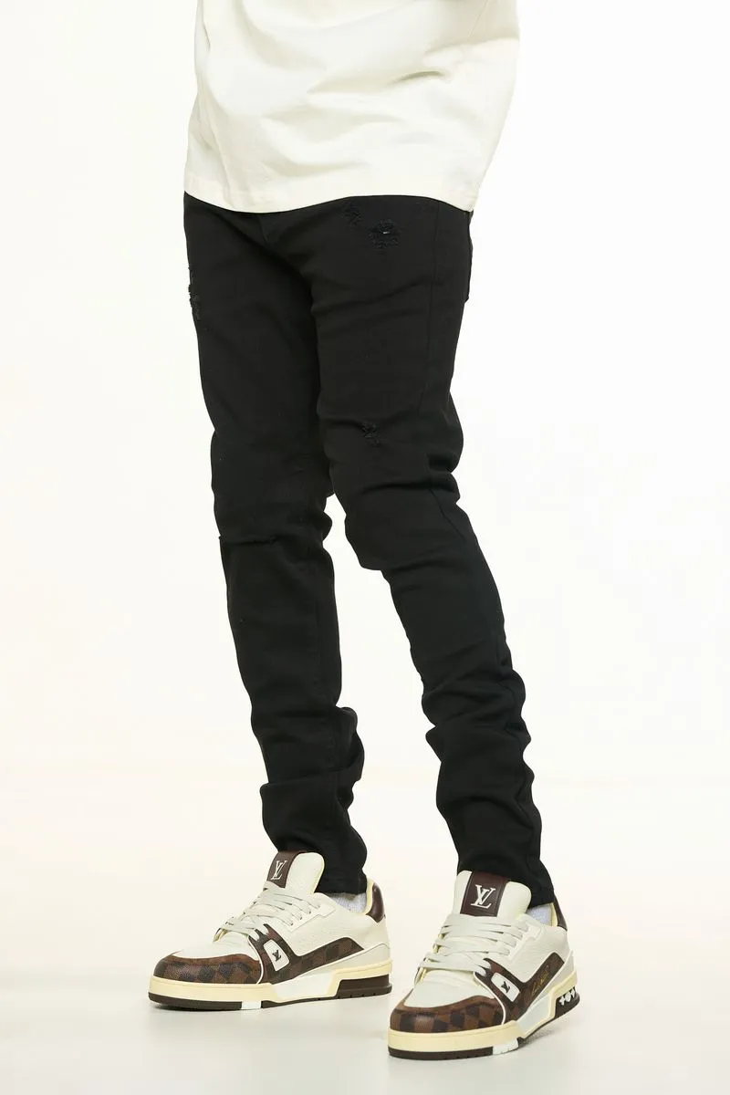 PHEELINGS ECLIPSE SKINNY DENIM (JET BLACK)