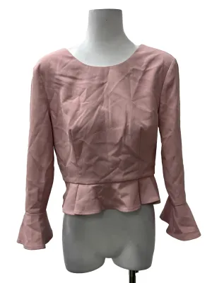 Pink Peplum Top LB