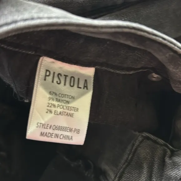Pistola Faded Black Bootcut Jeans