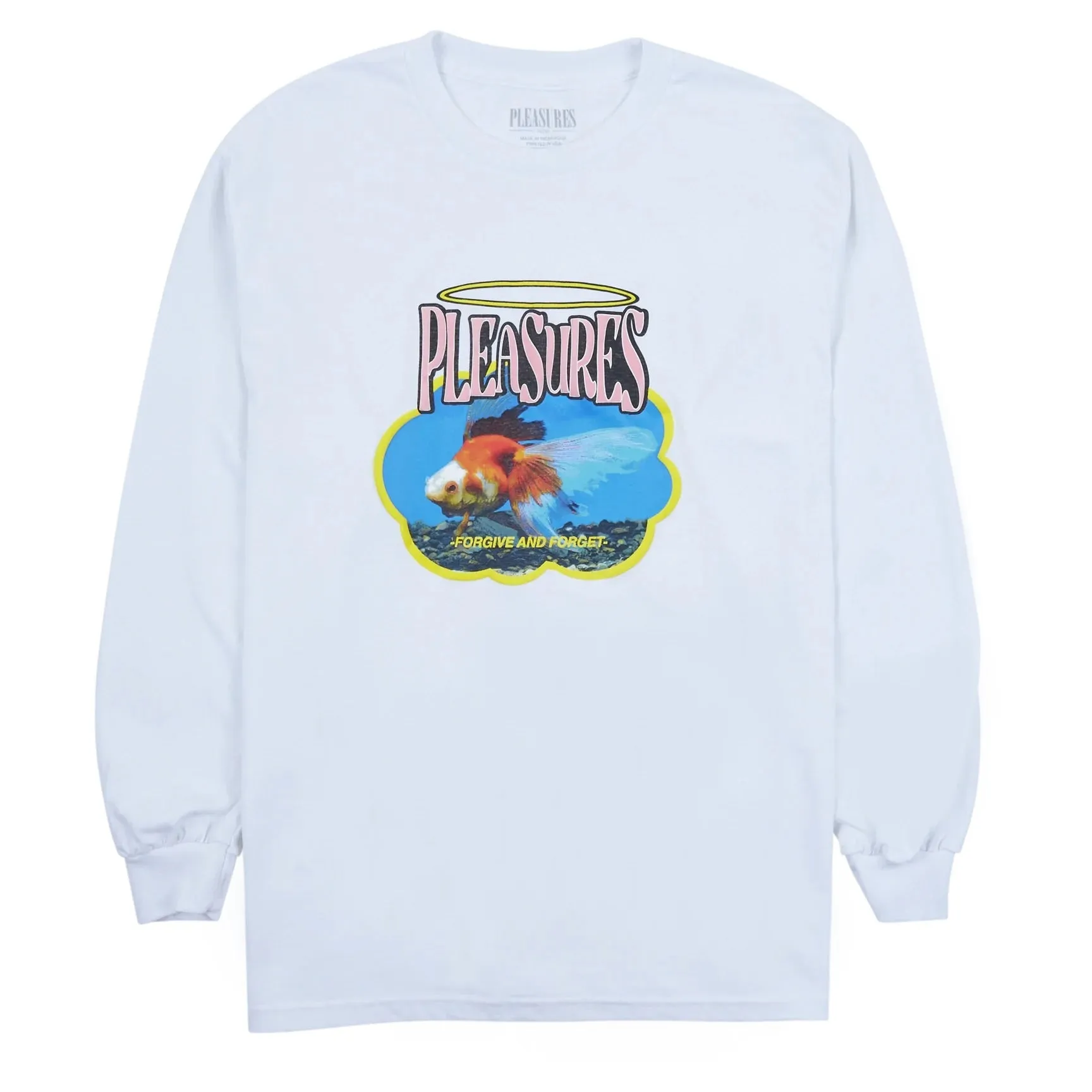 Pleasures Men Bowl Long Sleeve White