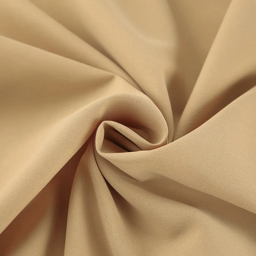 Pleated Maxi Skirt With High Waist And Lateral Zip