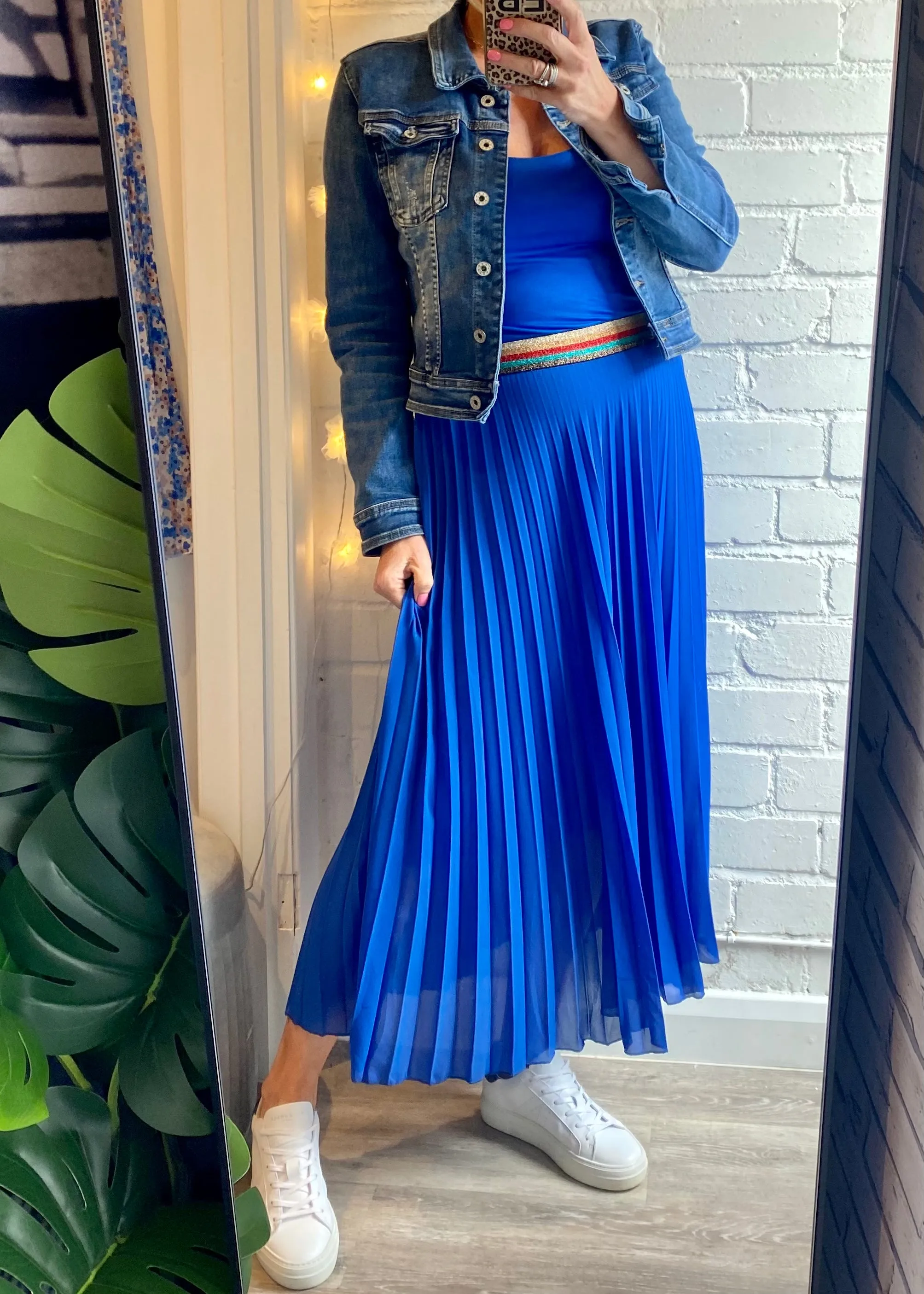 Pleated Midi Skirt - 3 colours