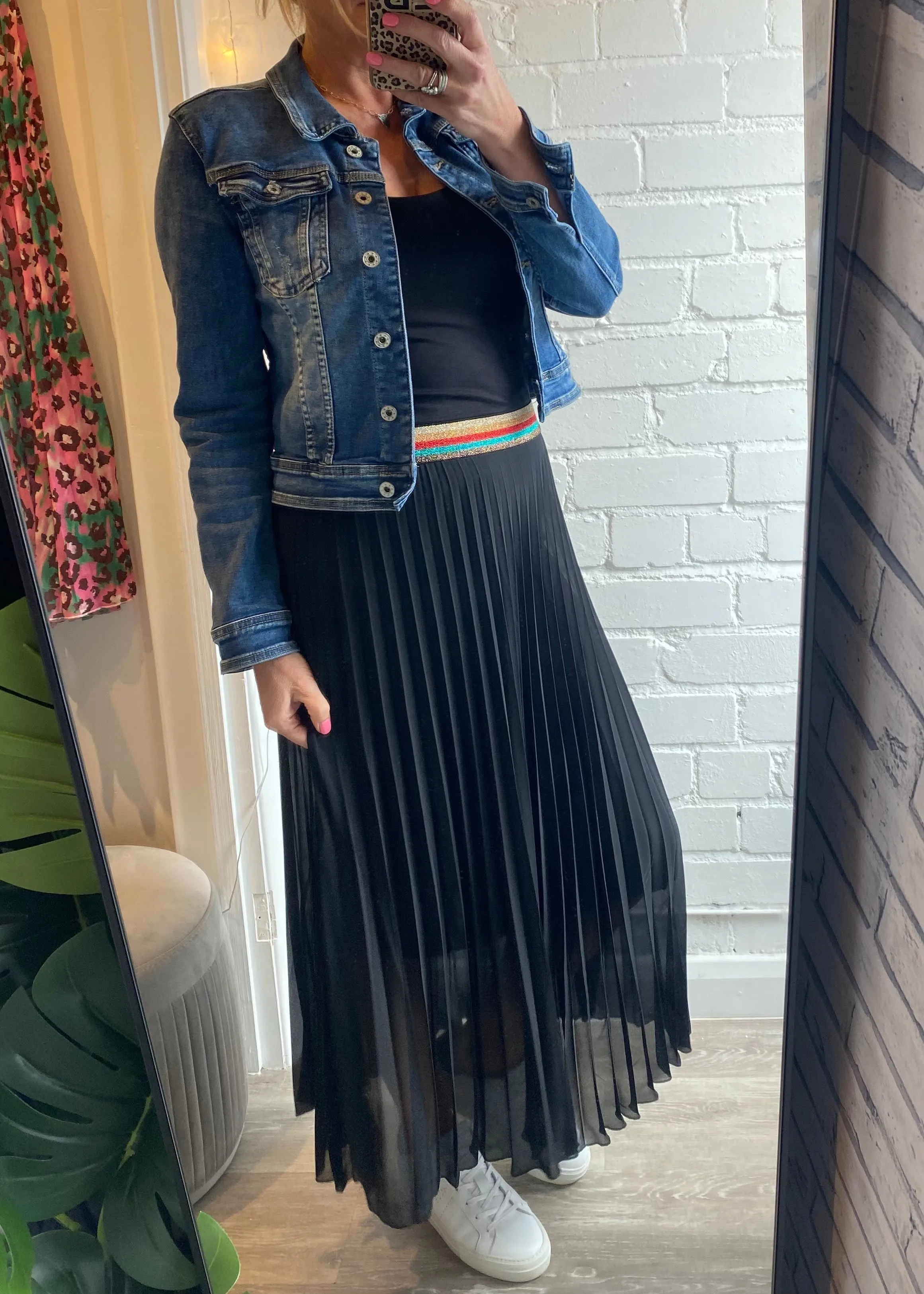 Pleated Midi Skirt - 3 colours