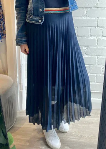 Pleated Midi Skirt - 3 colours