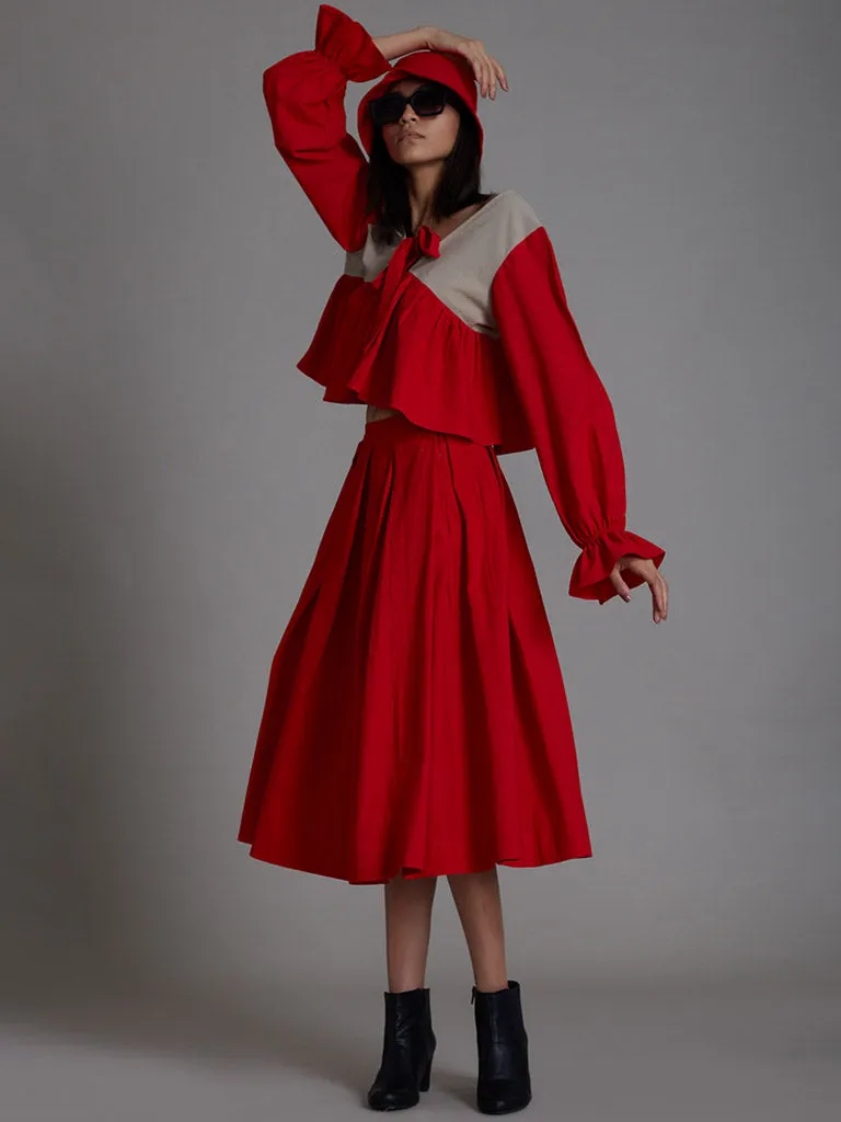 Pleated Skirt