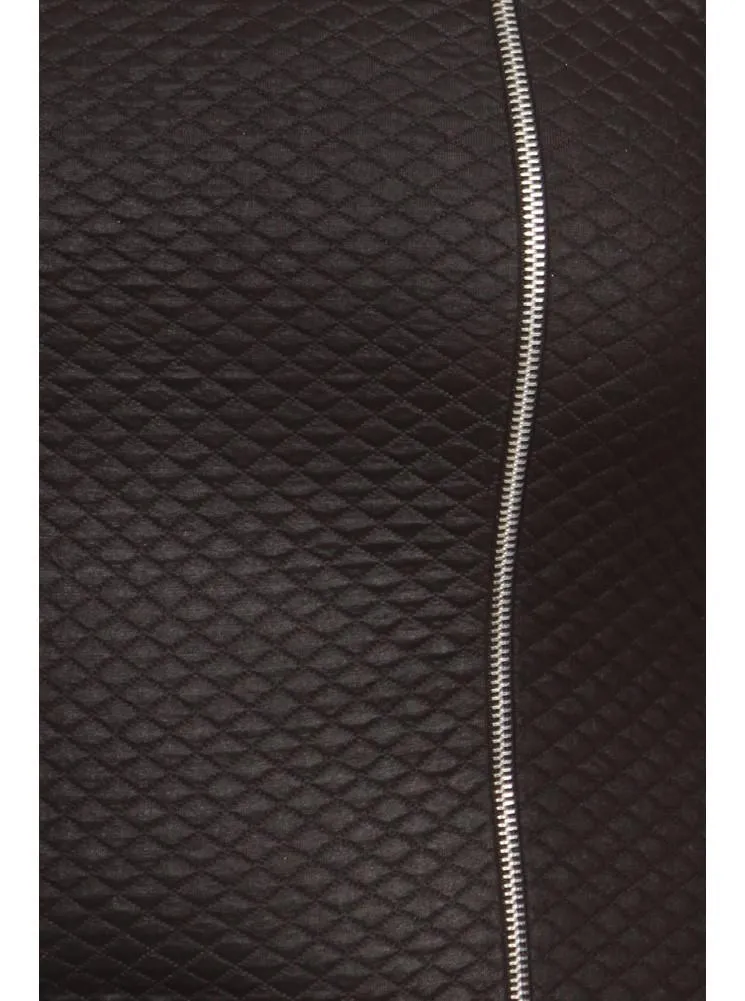 Plus Size Night Diamond Black Bodycon Dress