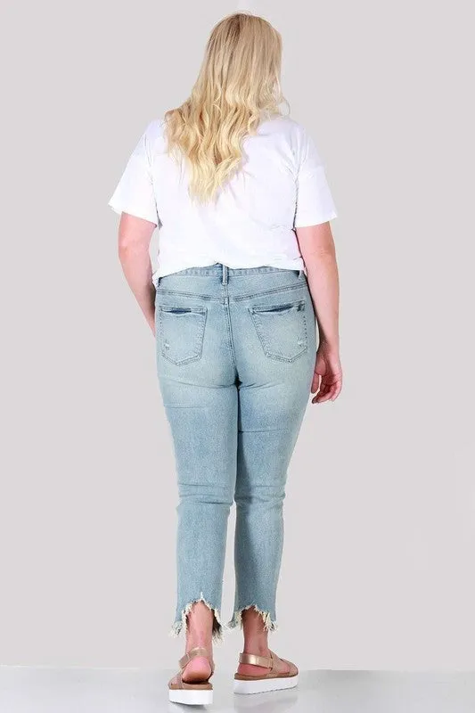 PLUS SIZE RELAXED SKINNY