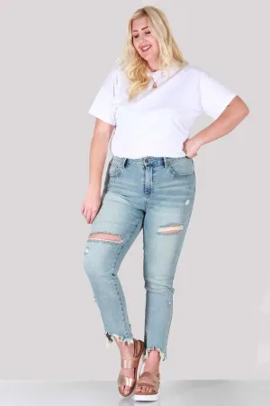 PLUS SIZE RELAXED SKINNY