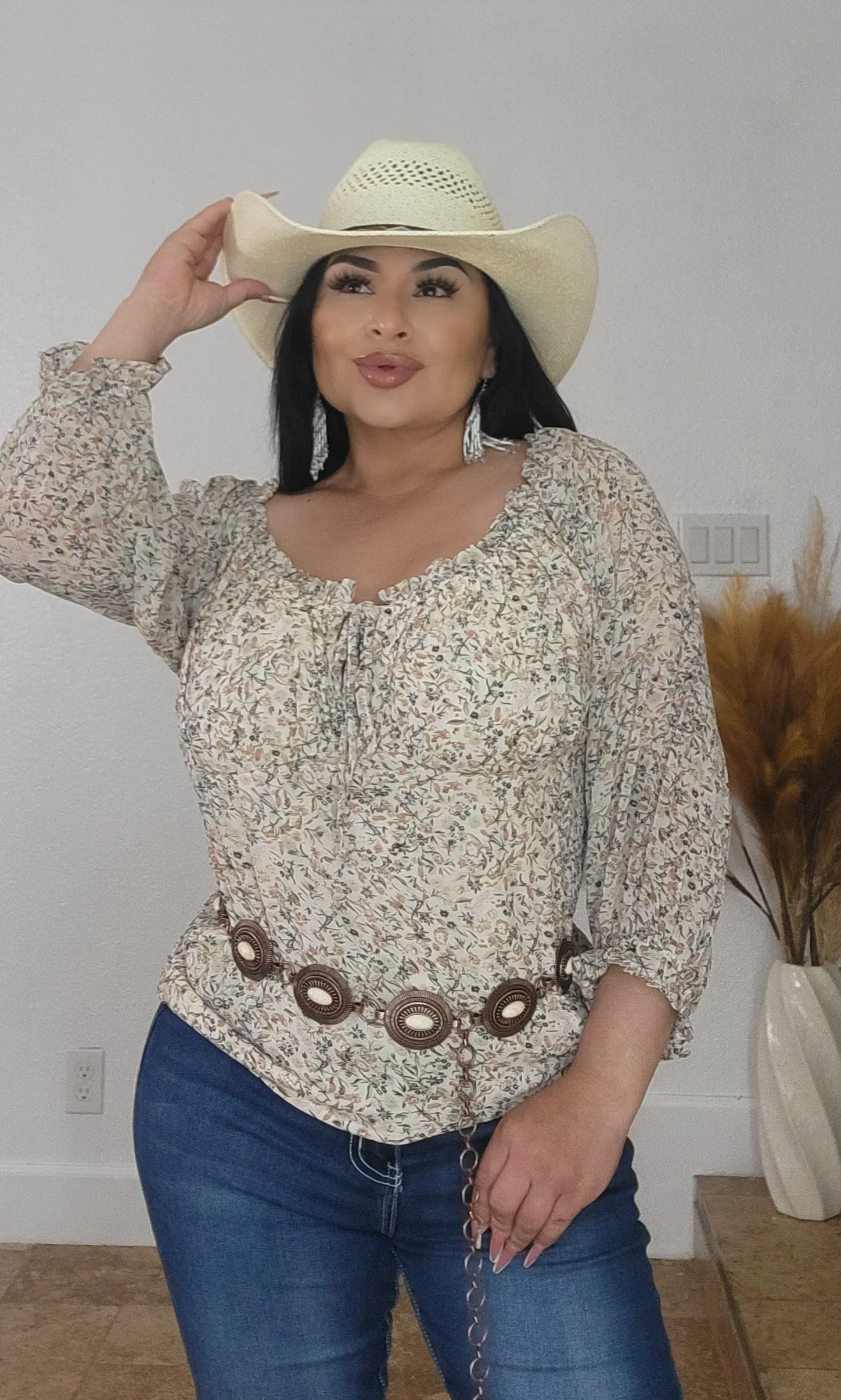 PLUS SIZE  top white