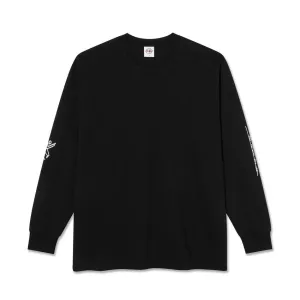 Polar 'Sad At Times' Long Sleeve T-Shirt (Black)