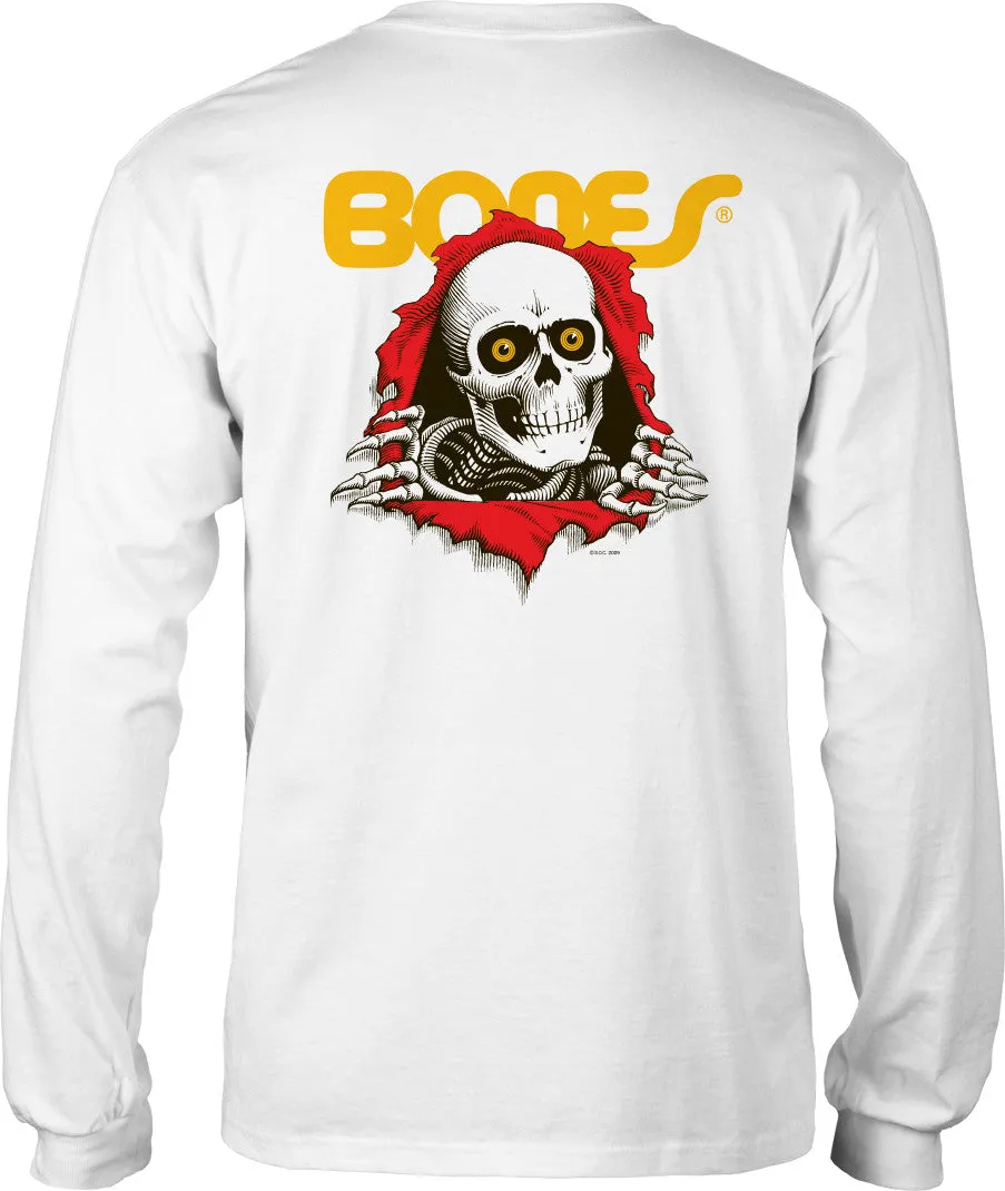 Powell Peralta Ripper Long Sleeve White