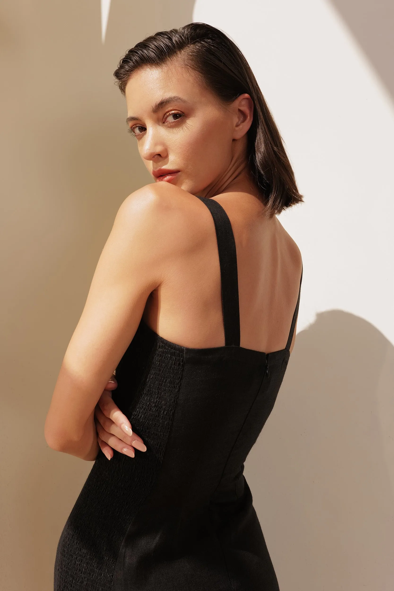 Provence Dress (Black)