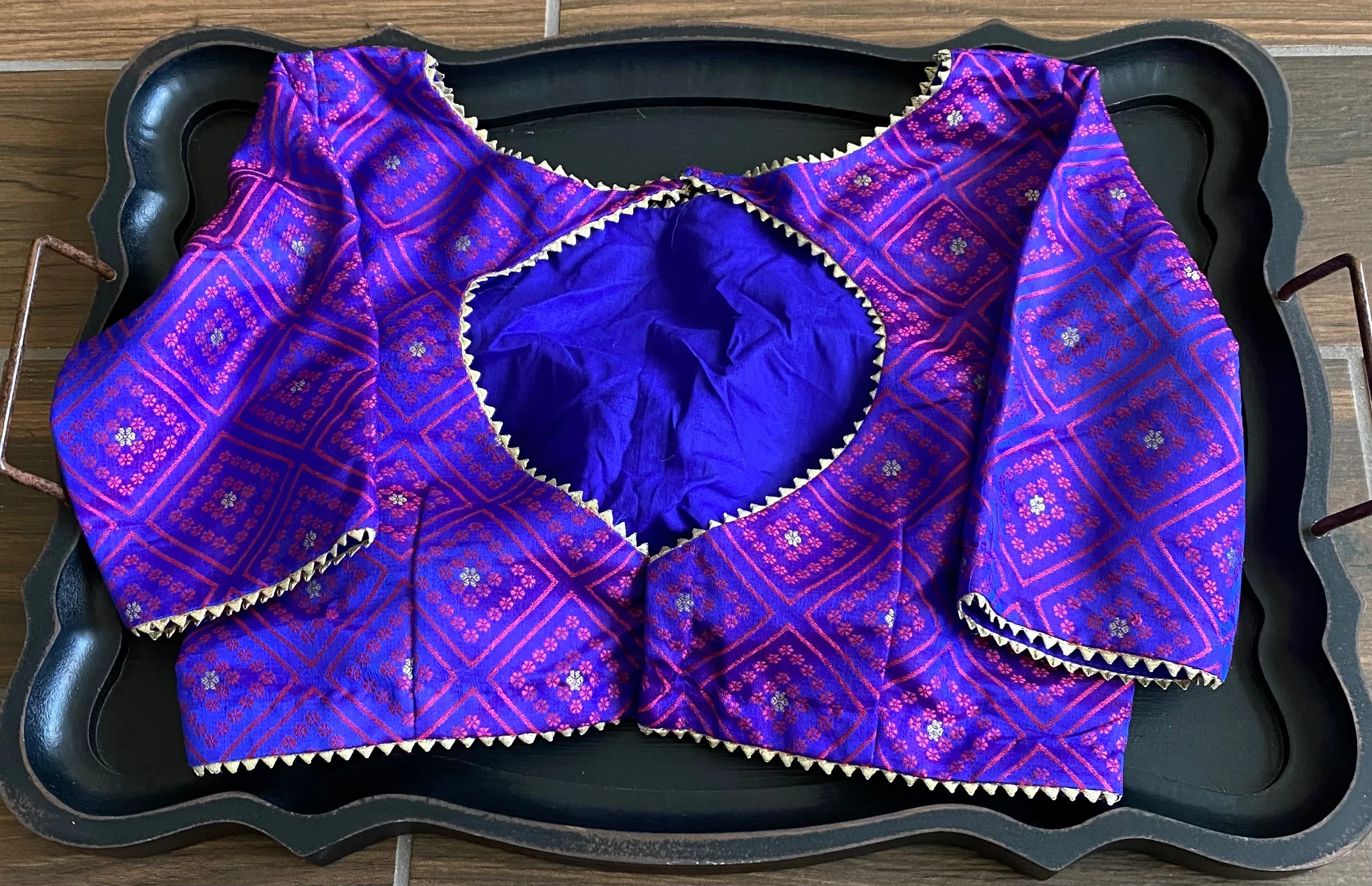 Pure Benaras Silk Resham Blouse