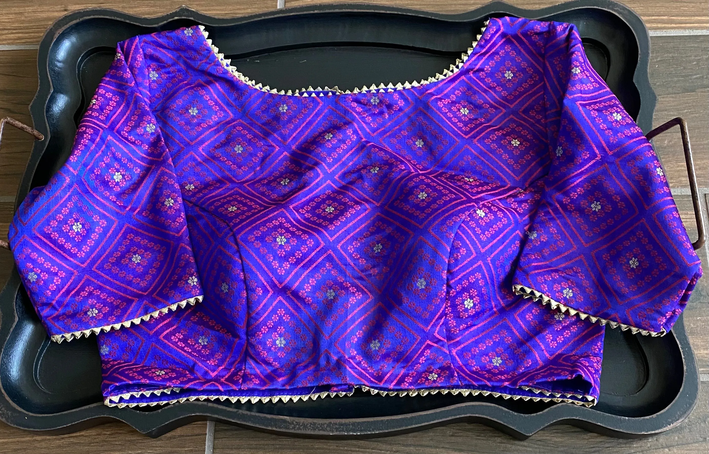Pure Benaras Silk Resham Blouse