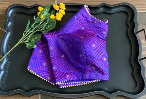 Pure Benaras Silk Resham Blouse