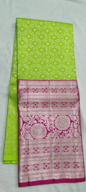 Pure kanchi pattu lehenga,Bridal Lehenga,kids Pattu langa,Langavoni,Halfsaree,Kanjivaram Lehenga,Pattu Pavada,Silk Lehenga kids crop top