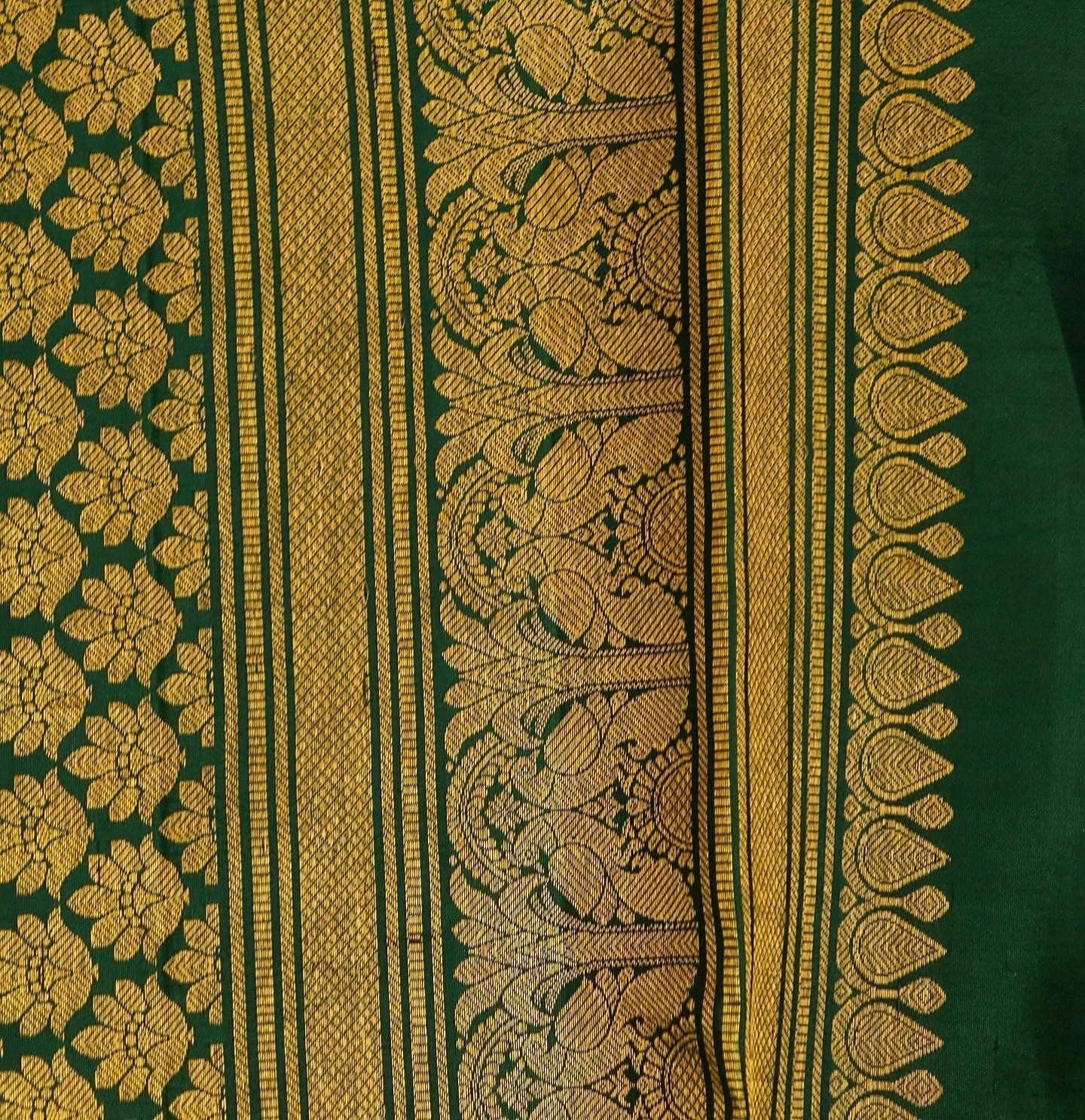 Pure kanchi pen kalamkari Saree in kanchi border | kanchi saree | Authentic pattu Saree | Handloom Saree | pattu saree