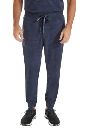 Purple Label Jacquard Drew Jogger Mens Camo Pants Pewter