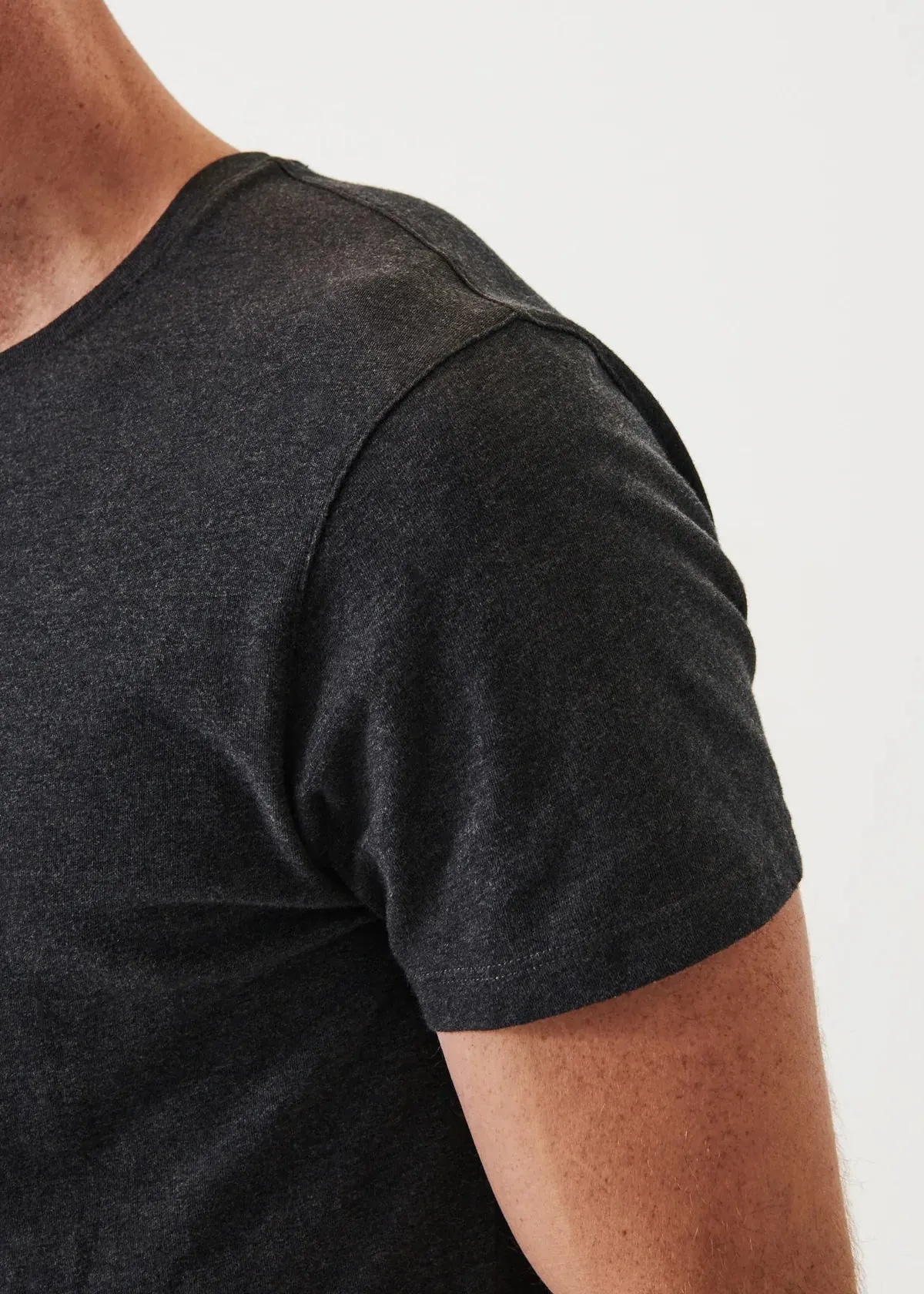 PYA Crew Neck T-Shirt | Charcoal