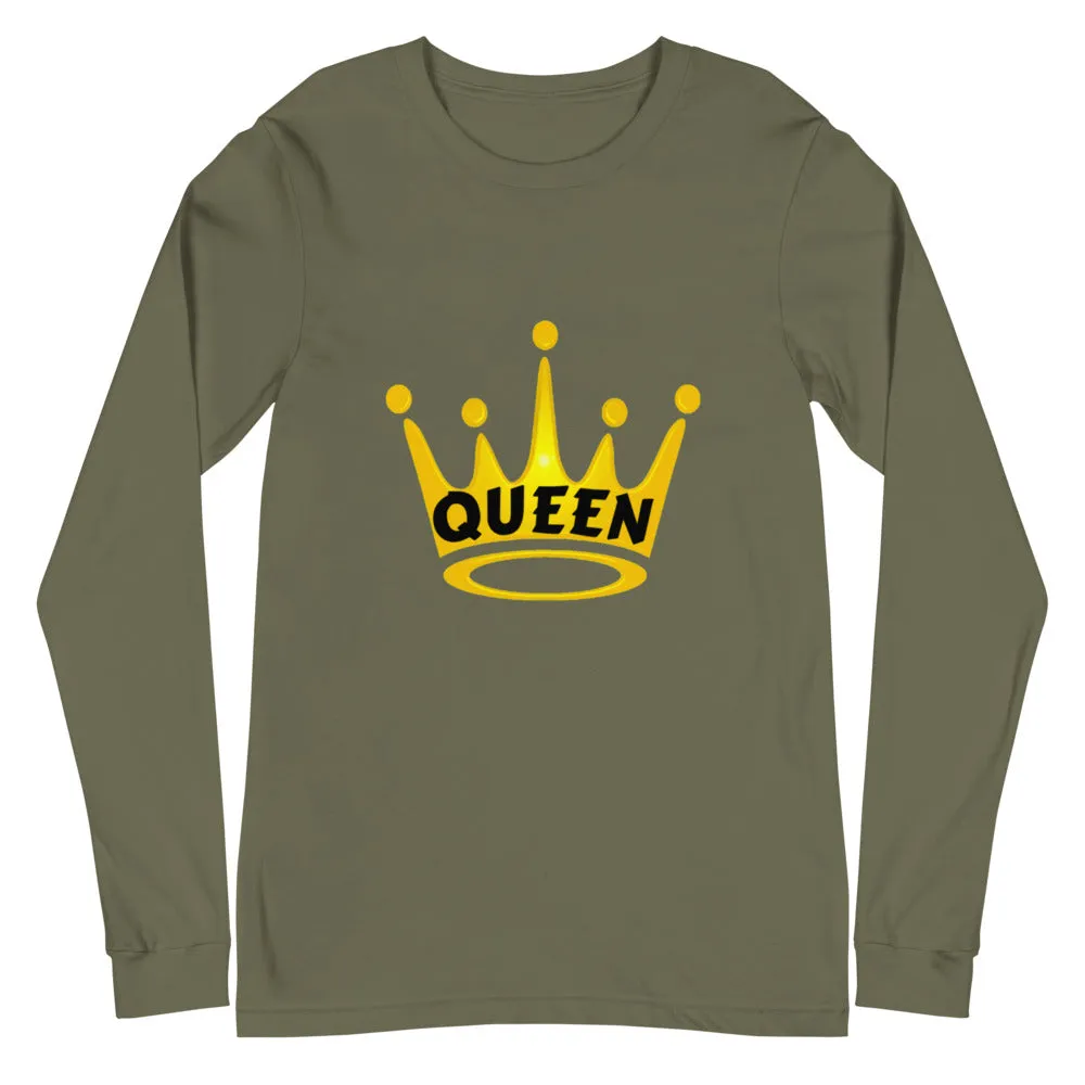 Queen Unisex Long Sleeve Tee